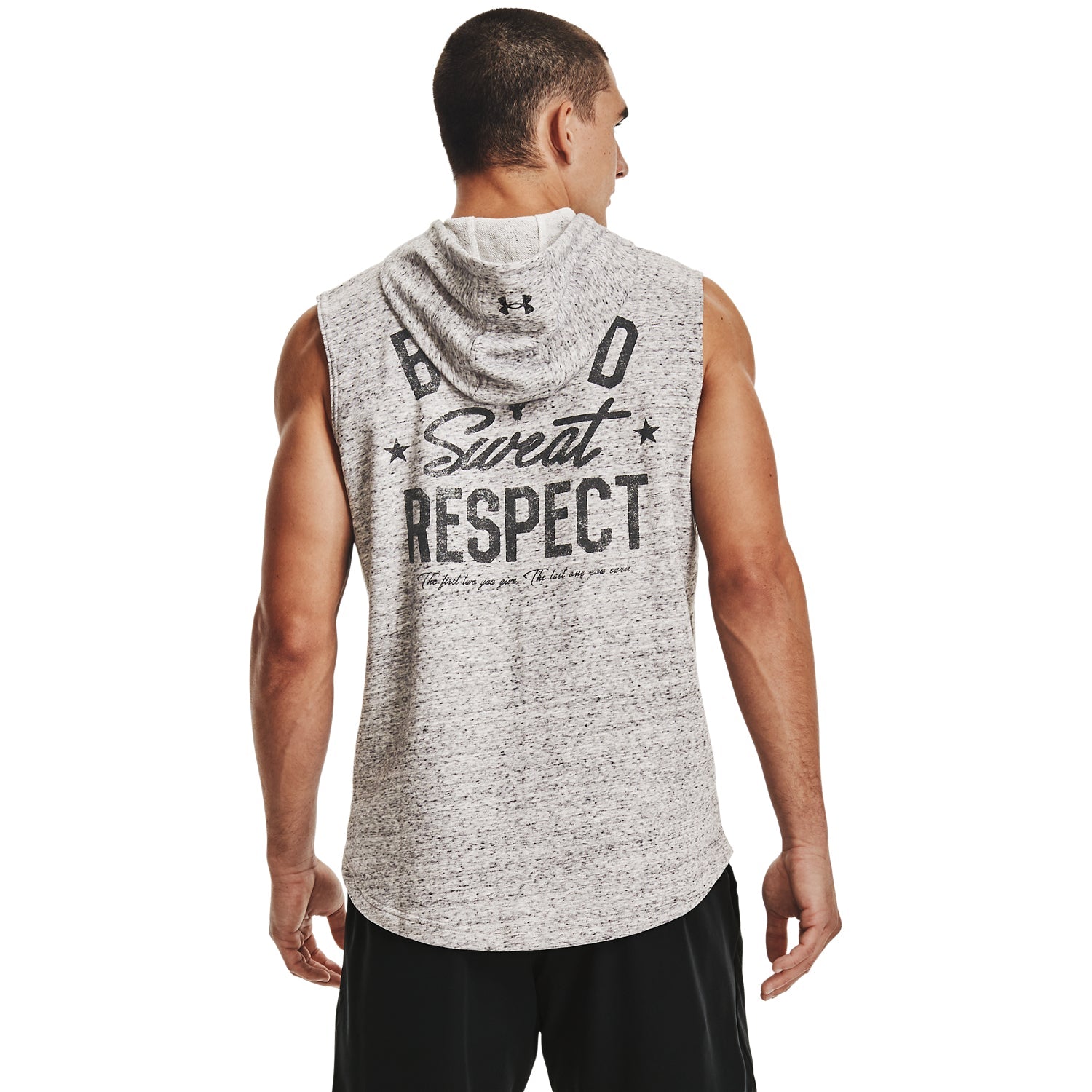 Poleron sin mangas Project Rock Terry Bull para Hombre