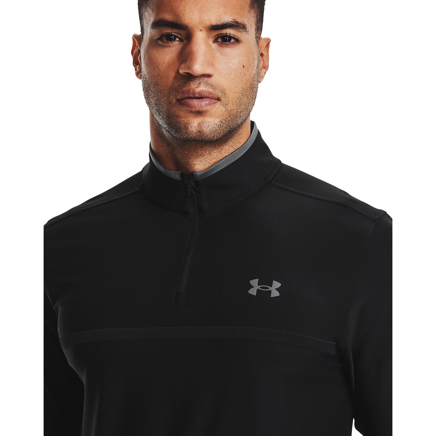 Polerón UA Playoff 2.0 ¼ Zip para hombre