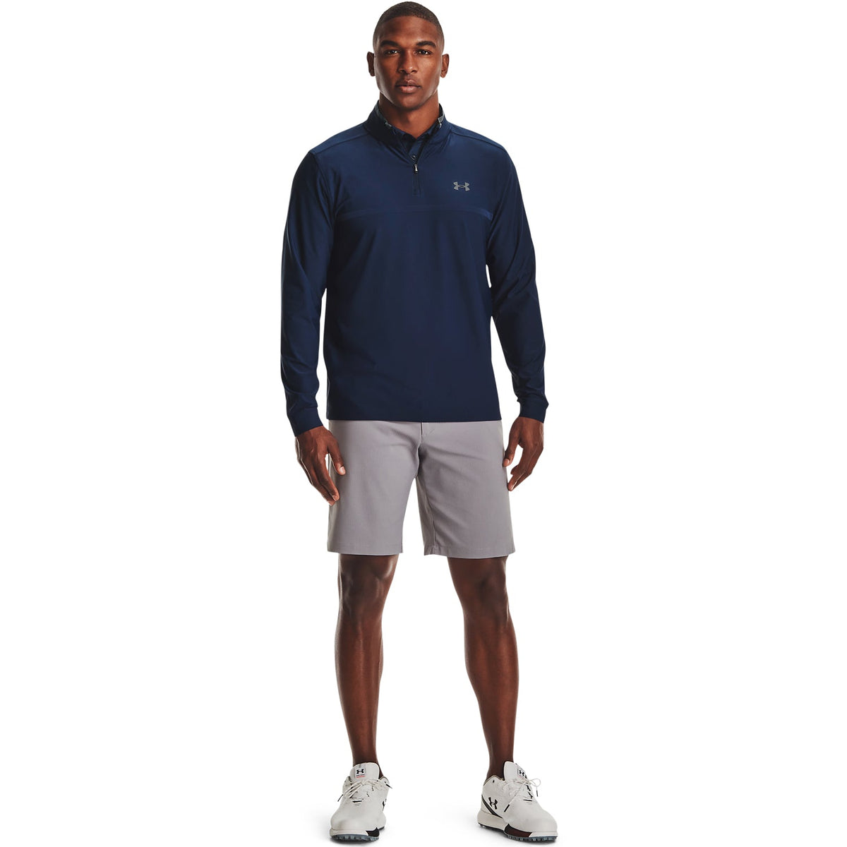 Polerón UA Playoff 2.0 ¼ Zip para hombre