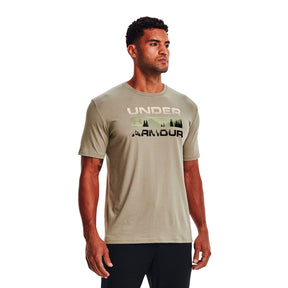 Polera UA Stacked Logo Fill T para hombre
