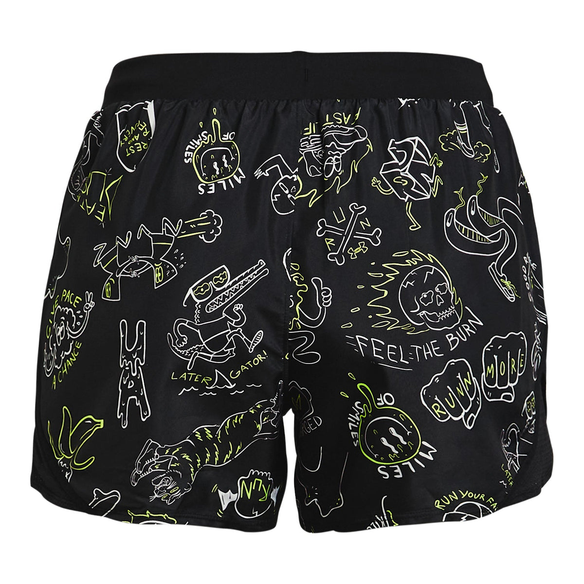 Shorts UA Run Your Face Off Print para Hombre