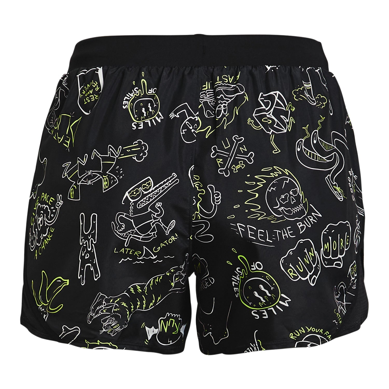 Shorts UA Run Your Face Off Print para Hombre