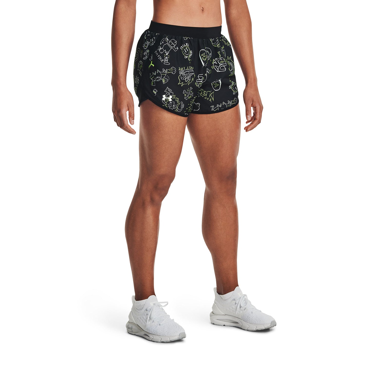 Shorts UA Run Your Face Off Print para Hombre