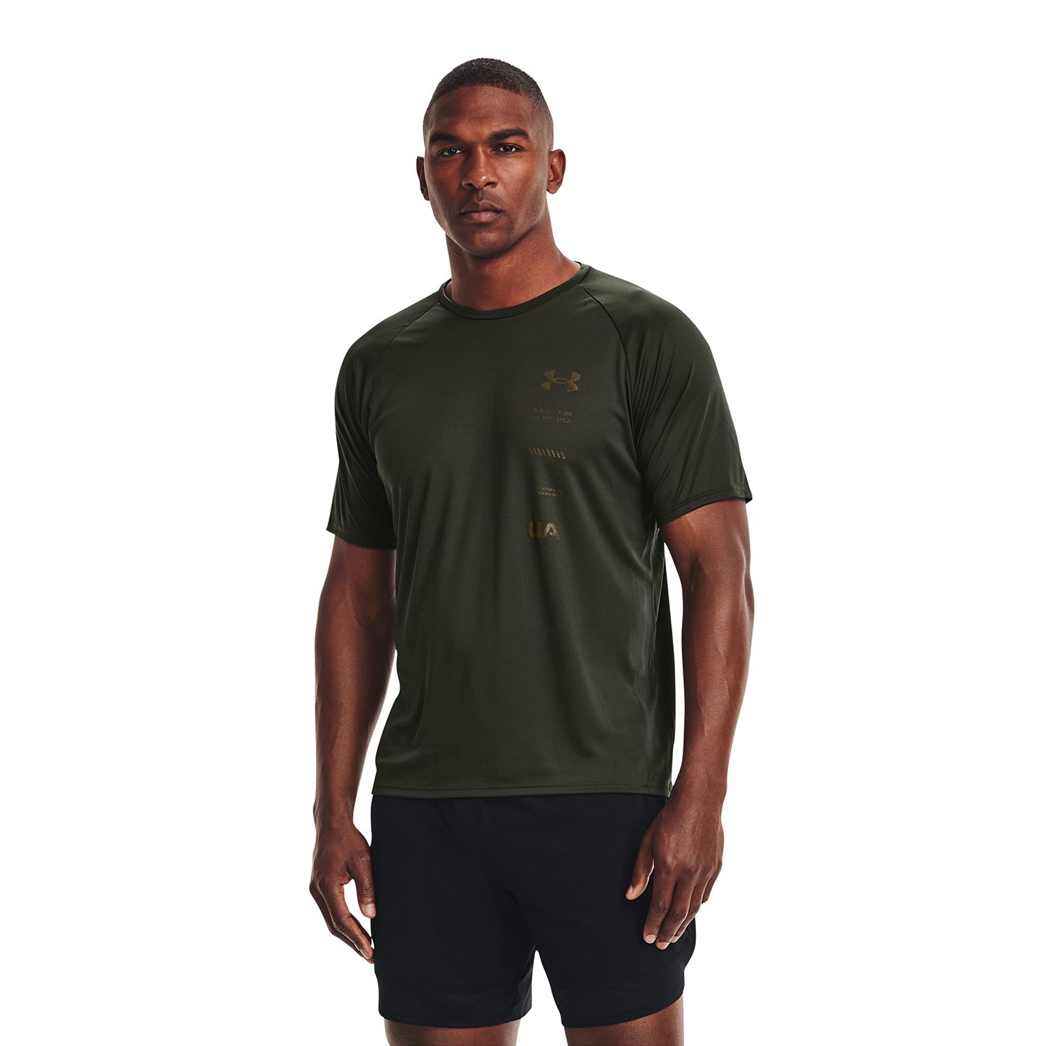 Polera Manga Corta Ua Velocity Graphic para Hombre