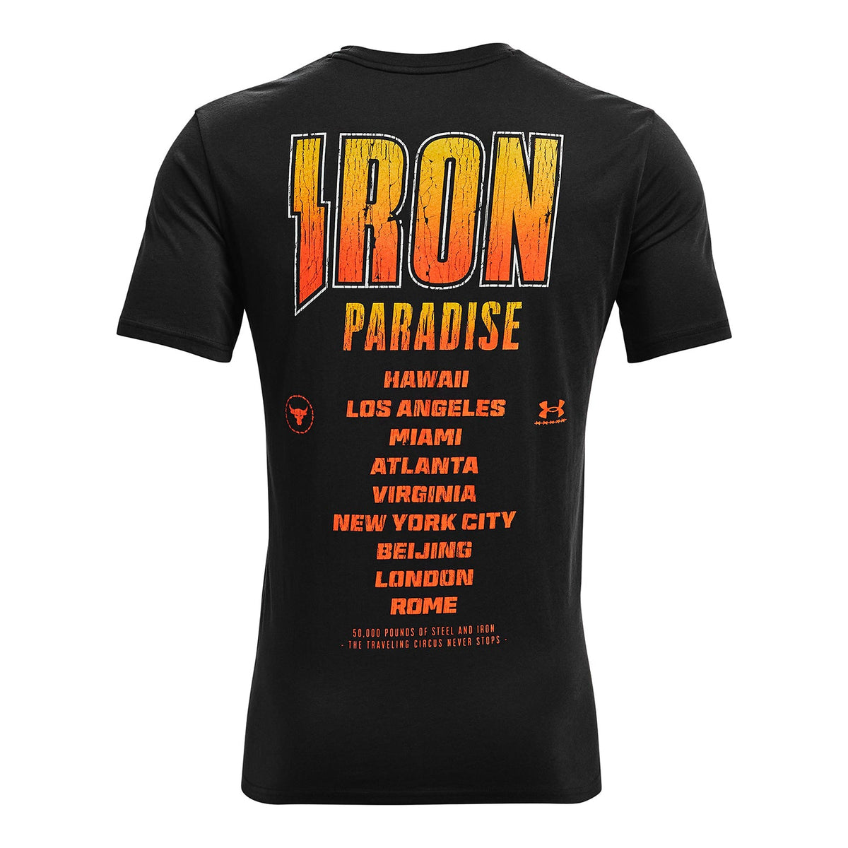 Polera UA Project Rock IRON TOU para Hombre