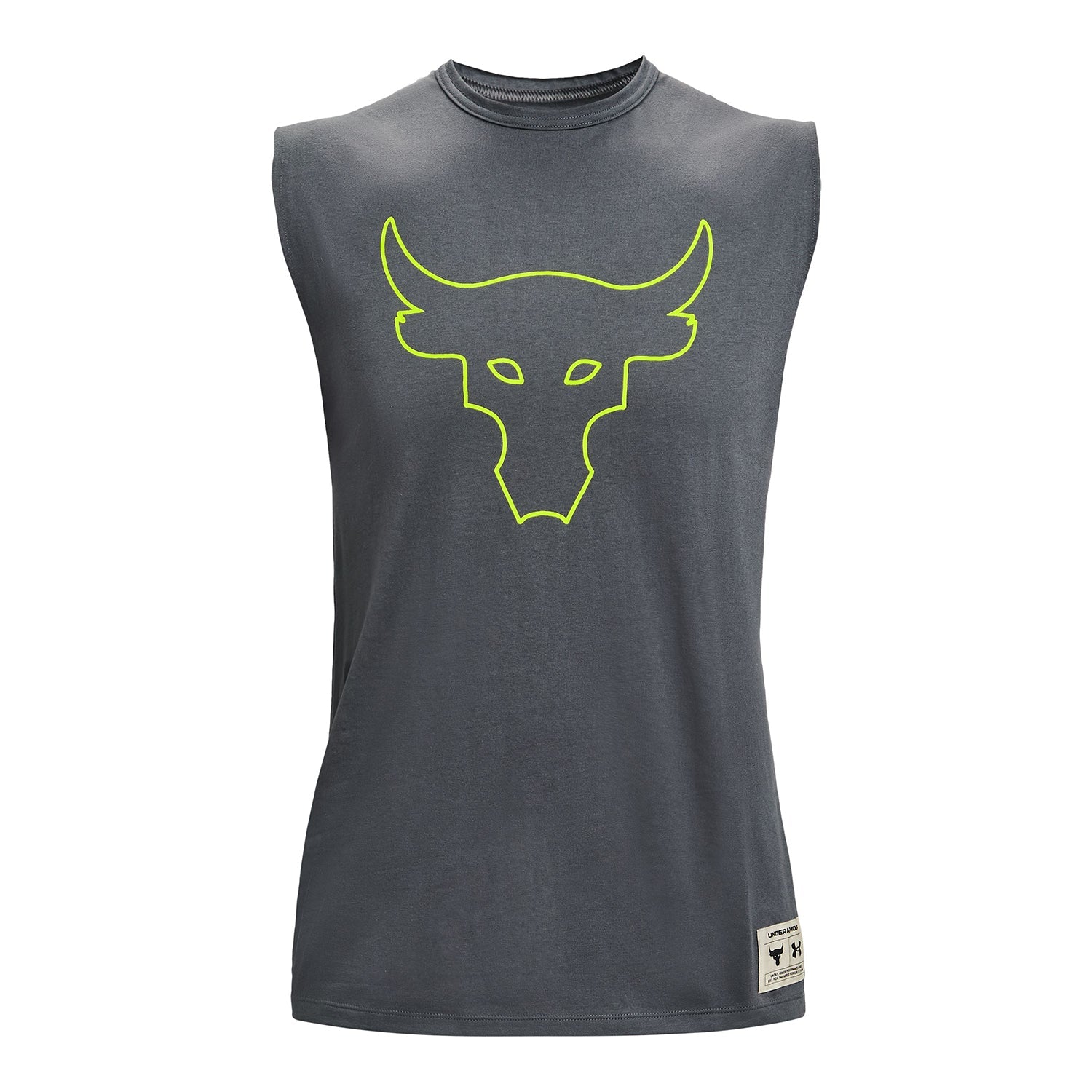 Polera sin mangas UA Project Rock para hombre