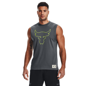 Polera sin mangas UA Project Rock para hombre