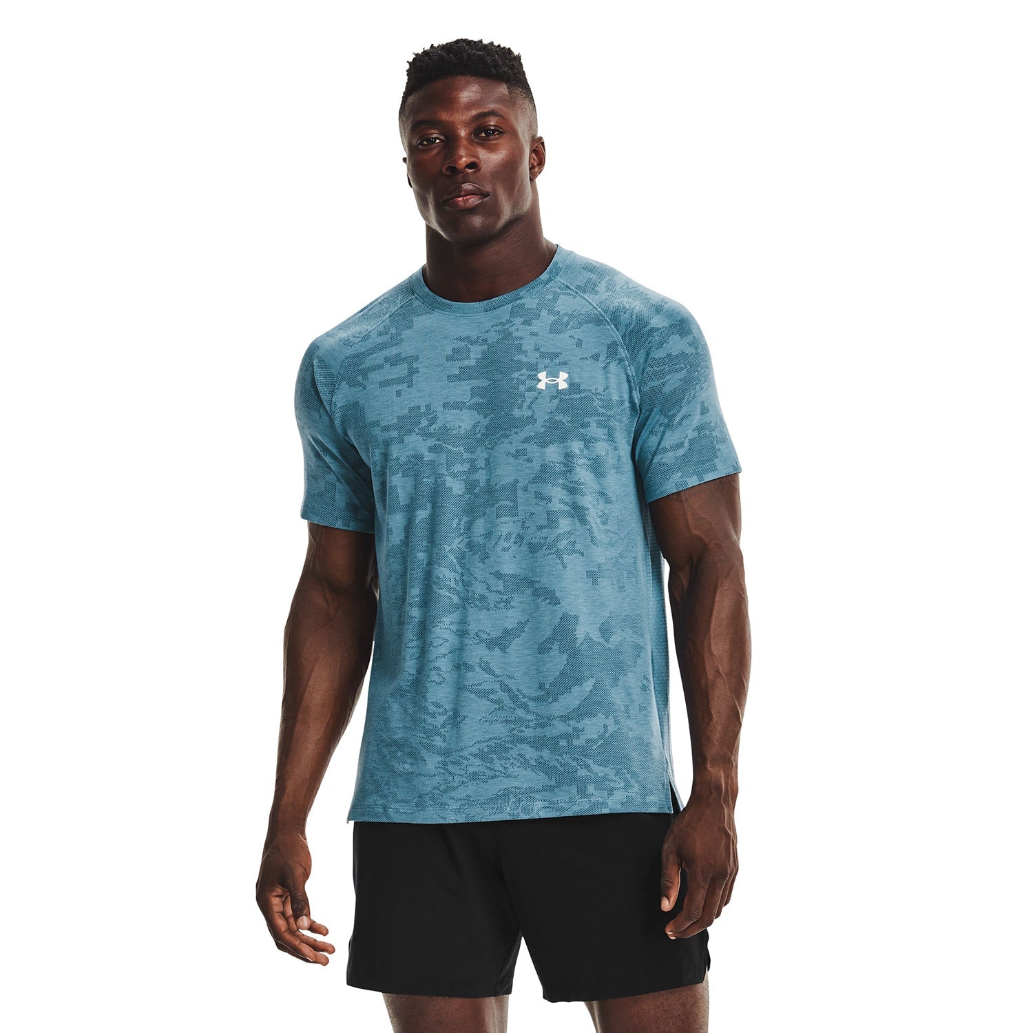 Polera UA Streaker 2.0 Camo para hombre