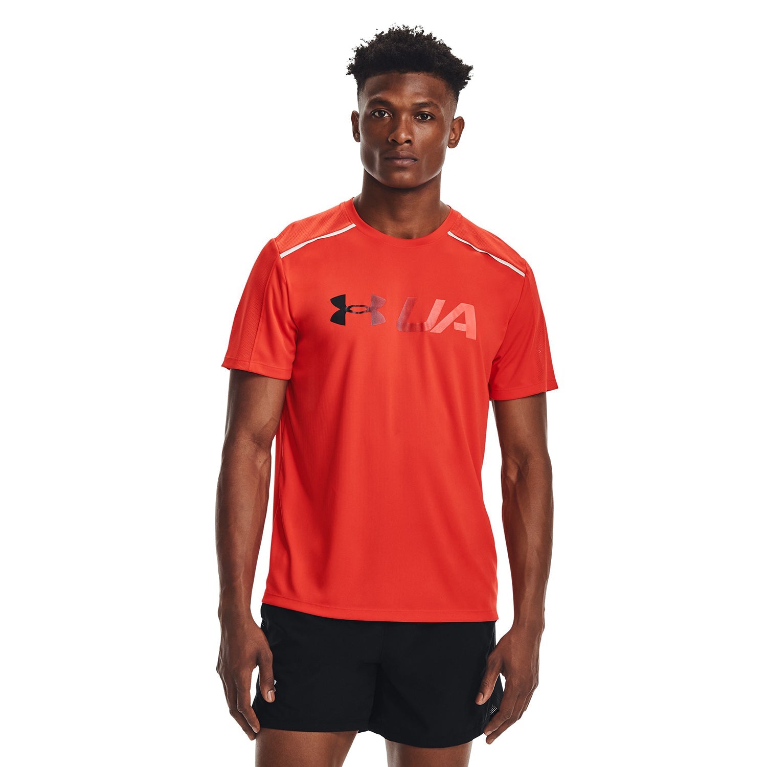 Polera UA Run Graphic Print Fill para hombre