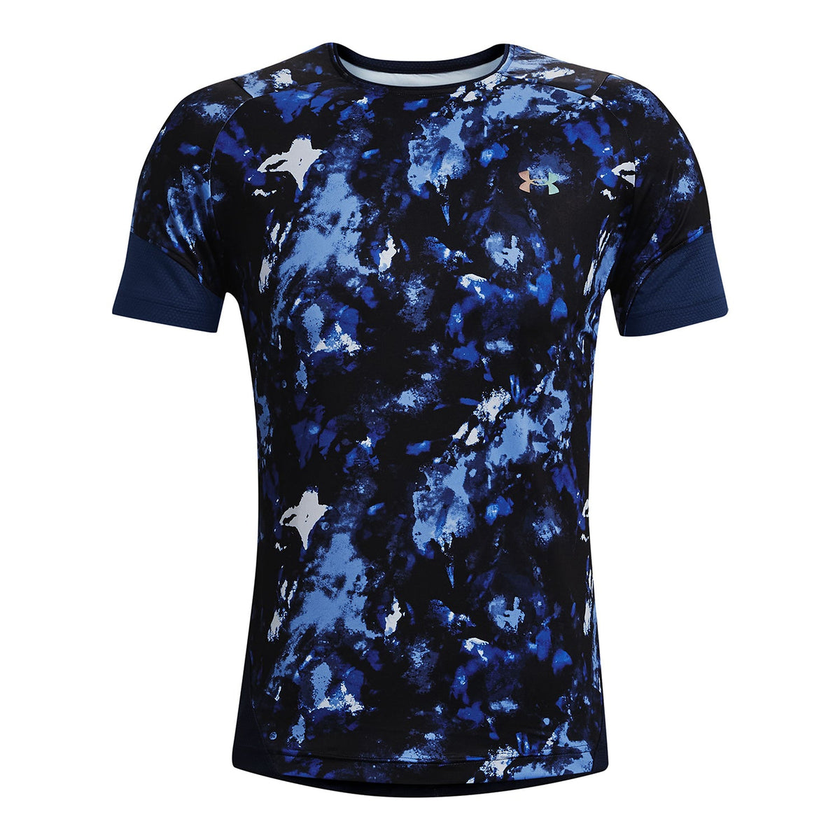 Polera manga corta UA RUSH™ HeatGear® 2.0 Print para hombre