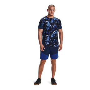Polera manga corta UA RUSH™ HeatGear® 2.0 Print para hombre