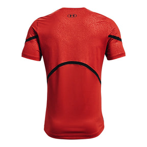 Polera manga corta UA RUSH™ HeatGear® 2.0 Print para hombre