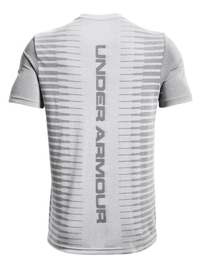 Polera manga corta UA Seamless Wordmark para hombre