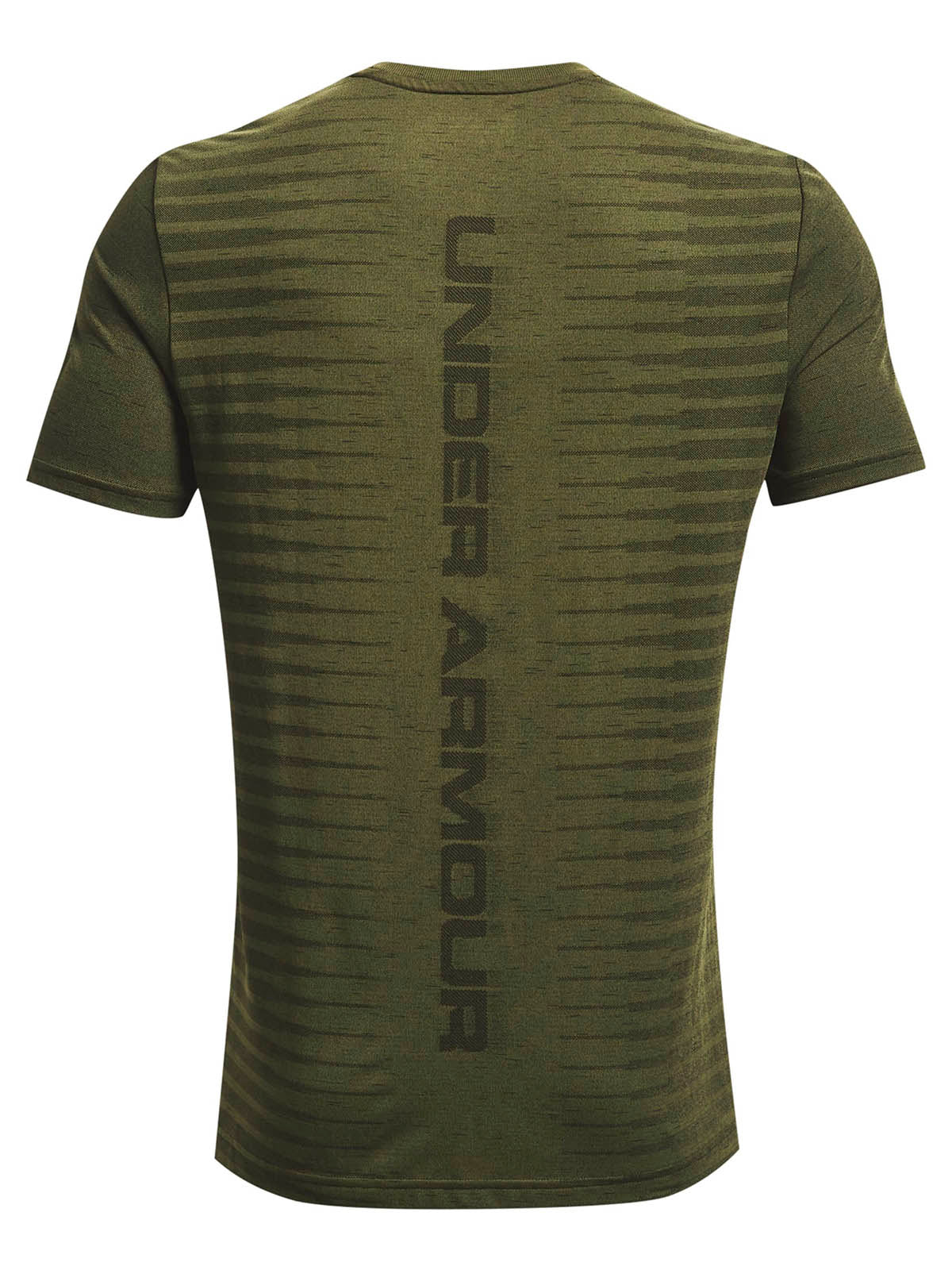 Polera manga corta UA Seamless Wordmark para hombre