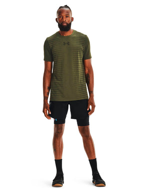 Polera manga corta UA Seamless Wordmark para hombre