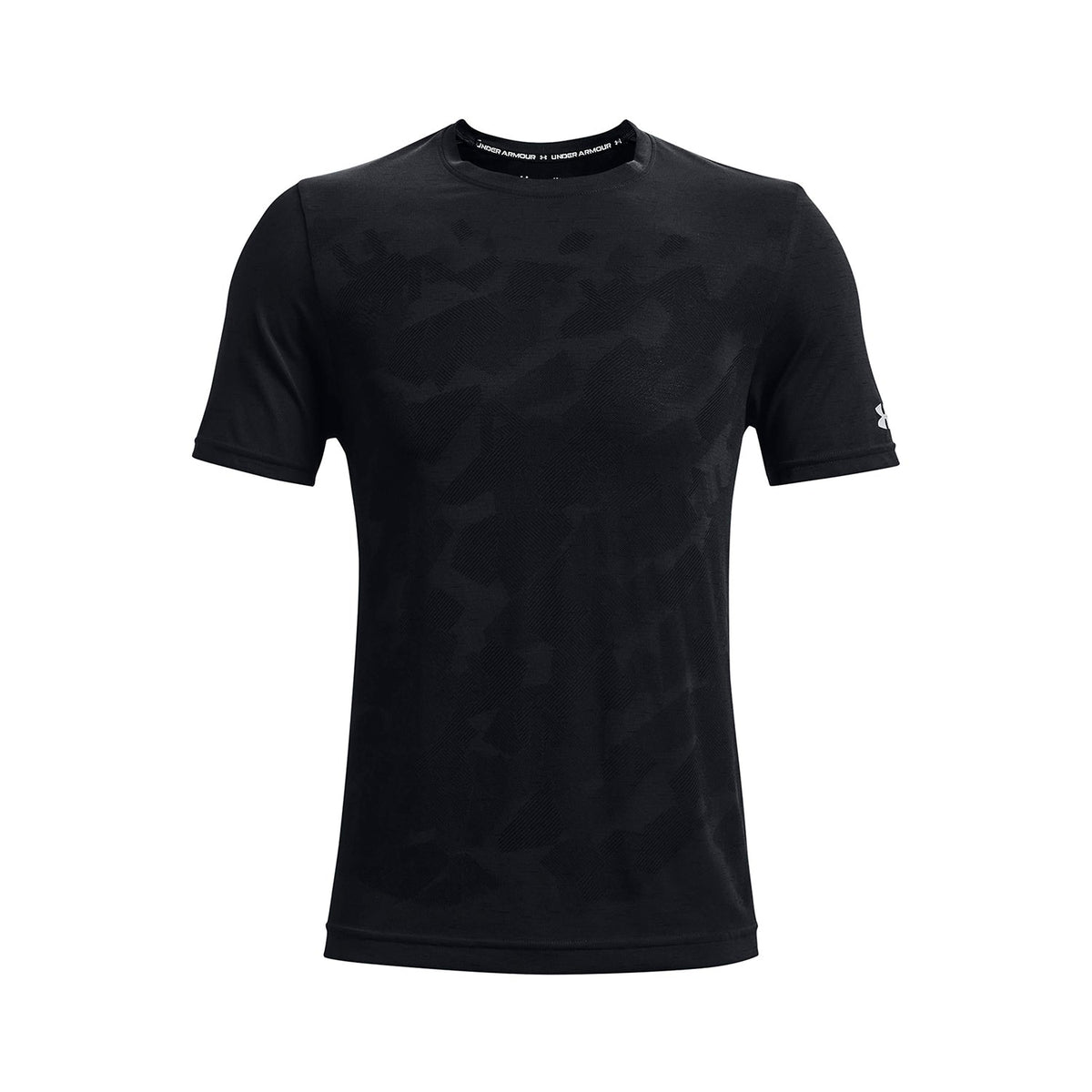 Polera manga corta UA Seamless Camouflage para hombre
