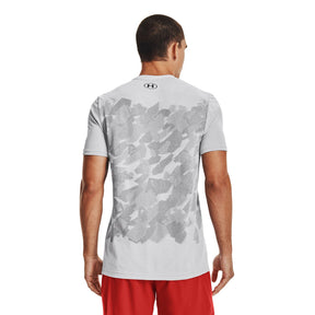 Polera manga corta UA Seamless Camouflage para hombre