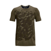 Polera manga corta UA Seamless Camouflage para hombre