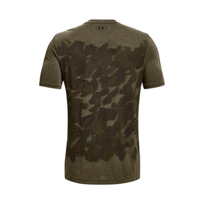 Polera manga corta UA Seamless Camouflage para hombre