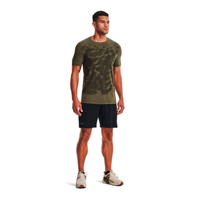Polera manga corta UA Seamless Camouflage para hombre