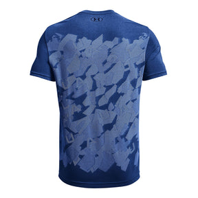Polera manga corta UA Seamless Camouflage para hombre