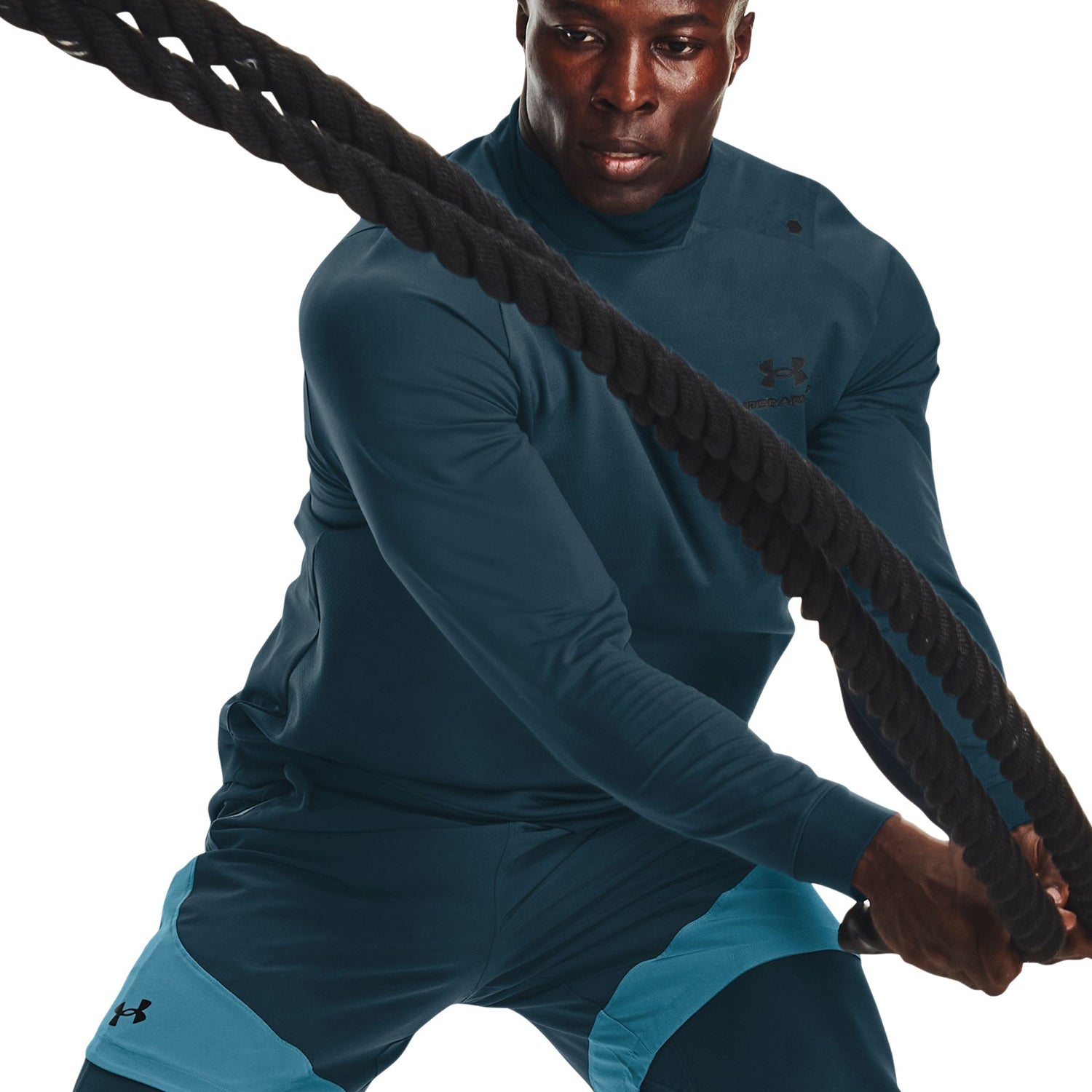 Polera manga larga UA RUSH™ multiusos para hombre