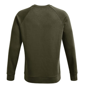 Polera manga larga UA Rival Fleece Camo Script para hombre