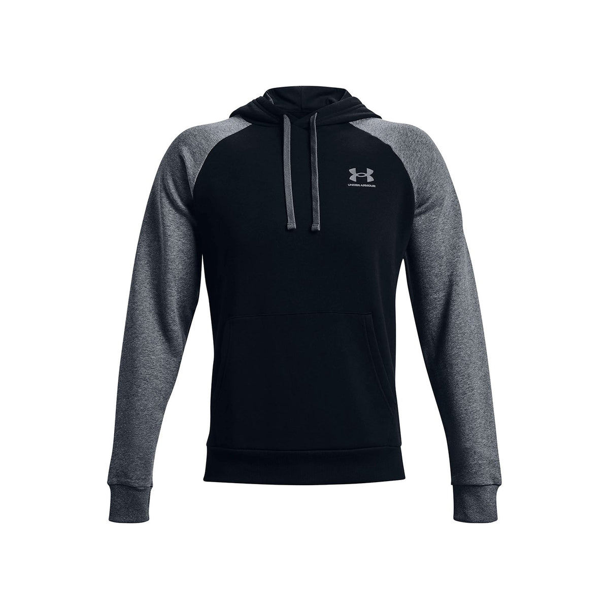 Polerón con gorro UA Rival Fleece Colorblock para hombre