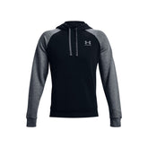 Polerón con gorro UA Rival Fleece Colorblock para hombre