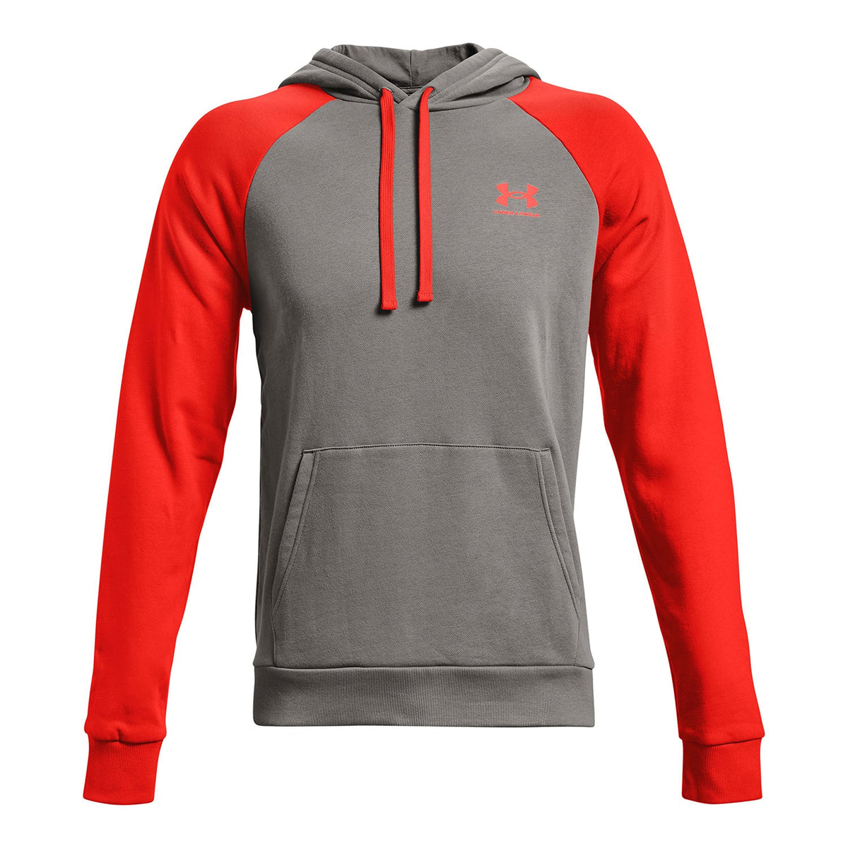 Polerón con gorro UA Rival Fleece Colorblock para hombre