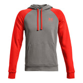 Polerón con gorro UA Rival Fleece Colorblock para hombre