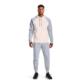 Polerón con gorro UA Rival Fleece Colorblock para hombre