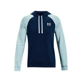 Polerón con gorro UA Rival Fleece Colorblock para hombre