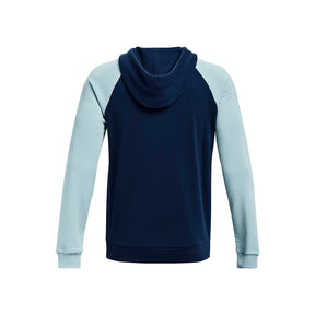 Polerón con gorro UA Rival Fleece Colorblock para hombre