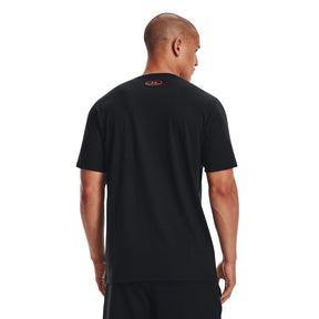 Polera manga corta UA Boxed Symbol Outline para hombre