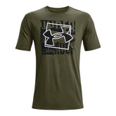 Polera manga corta UA Boxed Symbol Outline para hombre