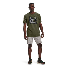 Polera manga corta UA Boxed Symbol Outline para hombre