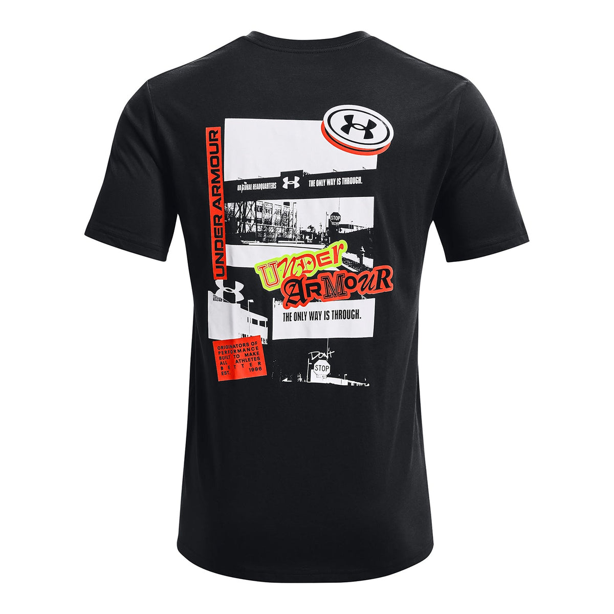 Polera manga corta UA Sticker Campus para hombre