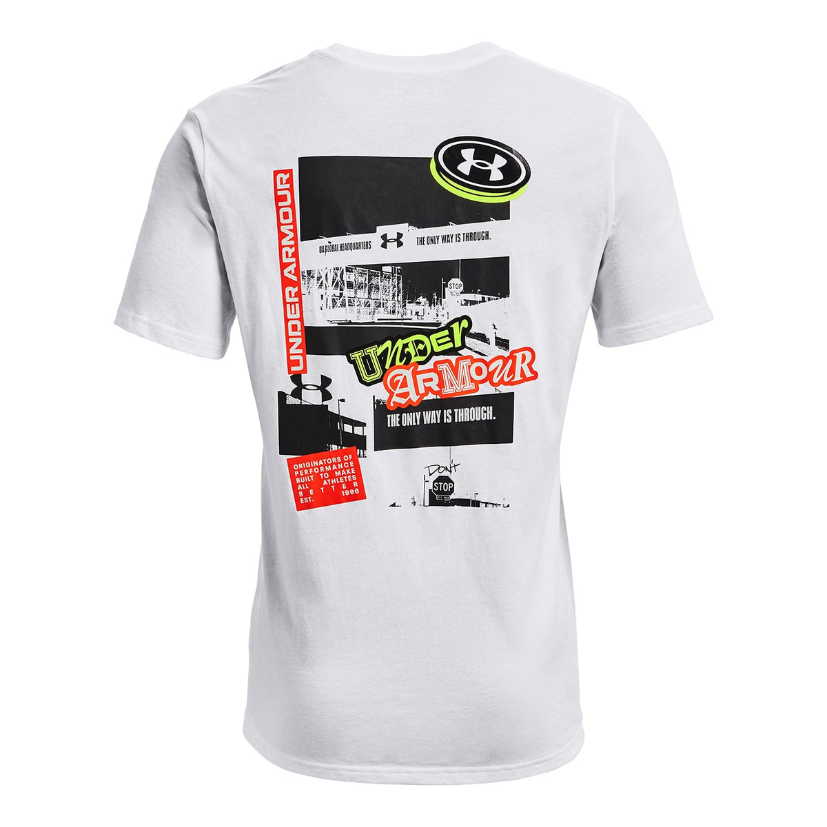 Polera manga corta UA Sticker Campus para hombre