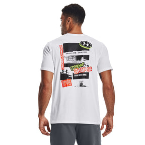 Polera manga corta UA Sticker Campus para hombre