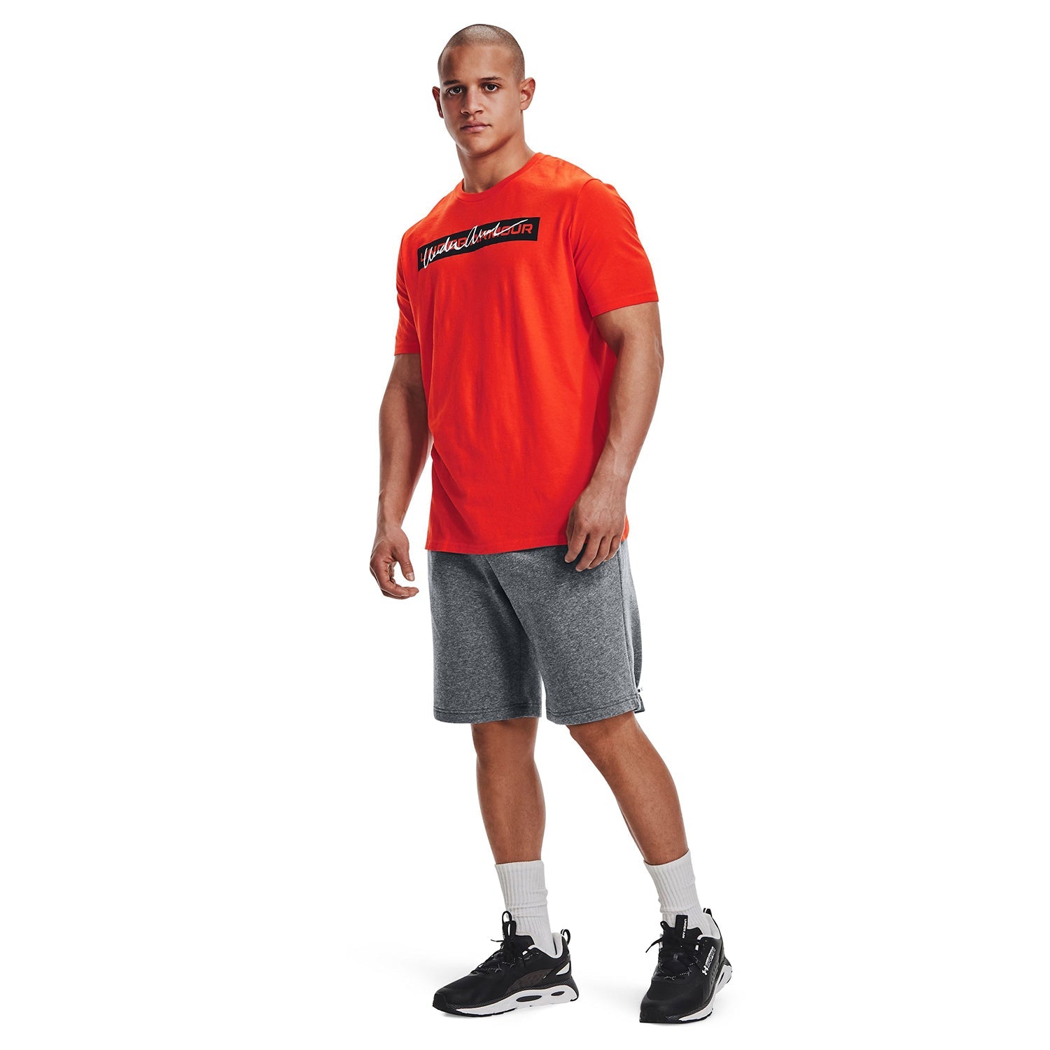Polera manga corta UA Signature Kettlebell para hombre