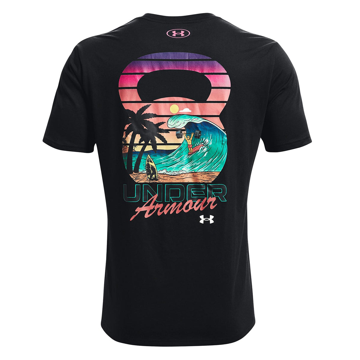 Polera mnga corta UA Wave Crusher paa hombre