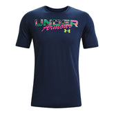 Polera manga corta UA Island Waves para hombre