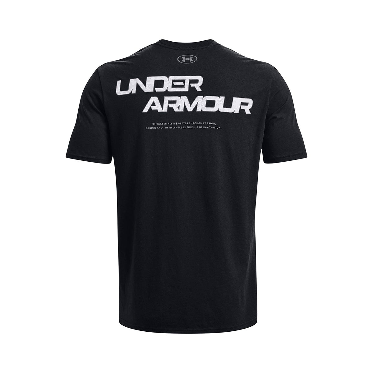 Polera manga corta UA ABC Camo Fill Wordmark para hombre