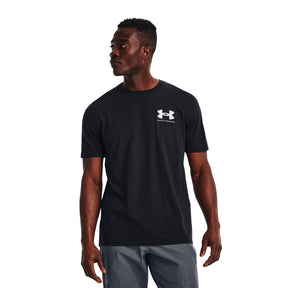 Polera manga corta UA ABC Camo Fill Wordmark para hombre