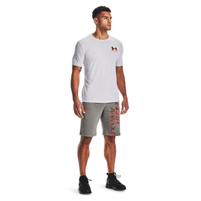 Polera manga corta UA ABC Camo Fill Wordmark para hombre