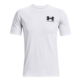 Polera manga corta UA ABC Camo Fill Wordmark para hombre