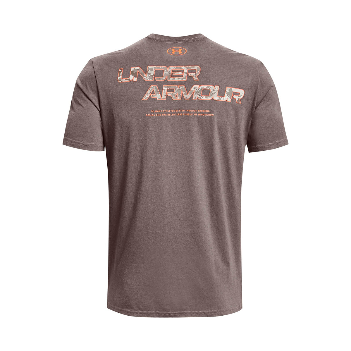 Polera manga corta UA ABC Camo Fill Wordmark para hombre