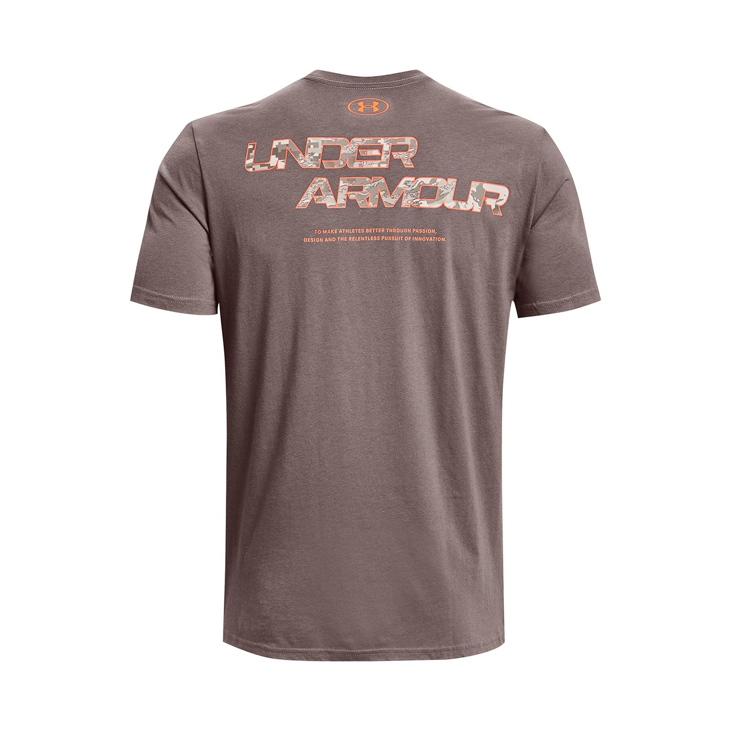 Polera manga corta UA ABC Camo Fill Wordmark para hombre