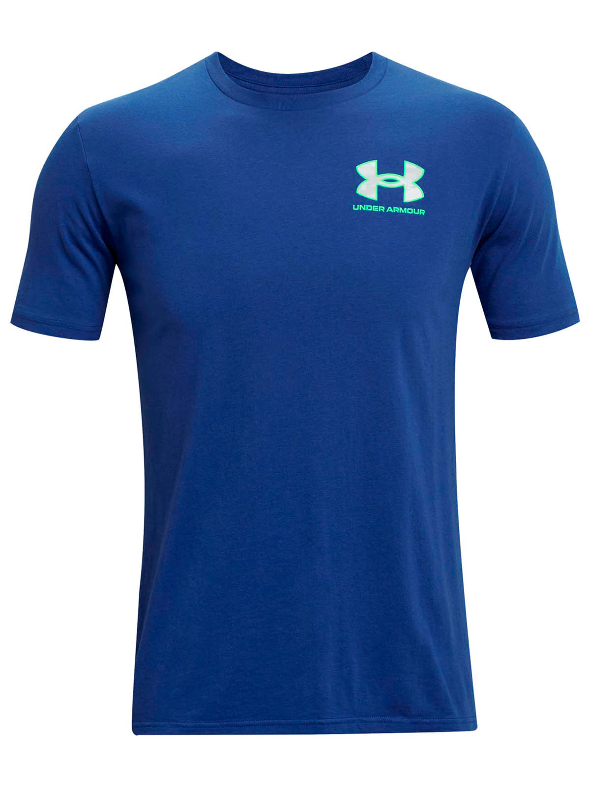 Polera manga corta UA ABC Camo Fill Wordmark para hombre